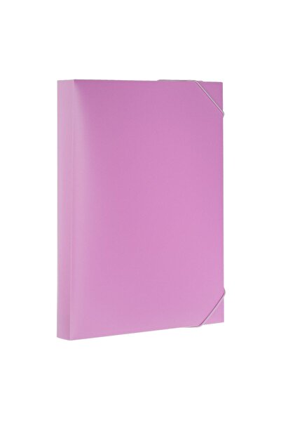 OEM Lilac Elastic Folder 25x3.3x33cm