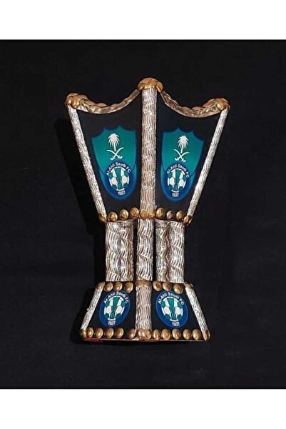 AURA Luxury incense burner - designed with the logo of Al-Ahli Saudi Club