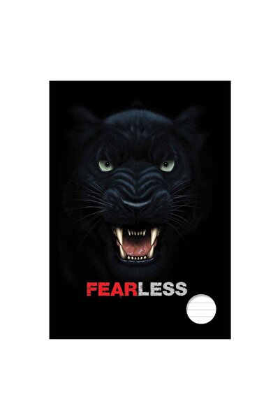 OEM Ученически тефтер A4 Dictando с черна корица Panther - 80F