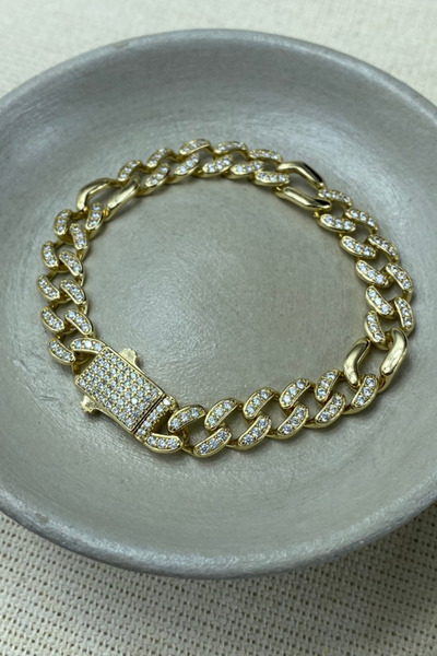 Brethils Xuping Zircon Stone Chain Jewelry Closure Gourmet Non-Tarnish Non-Fa...