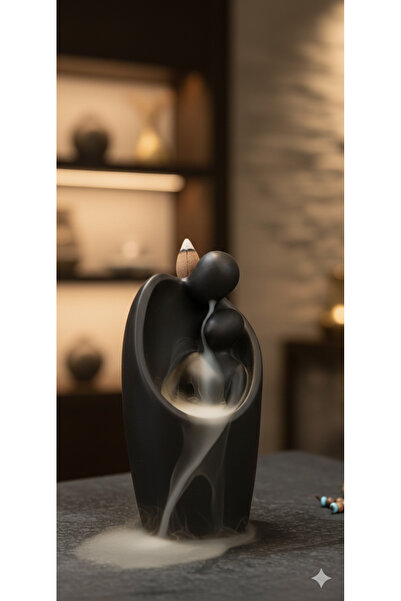 Show Art Hediyelik Sarılan Sevgili Geri Akış Tütsülük