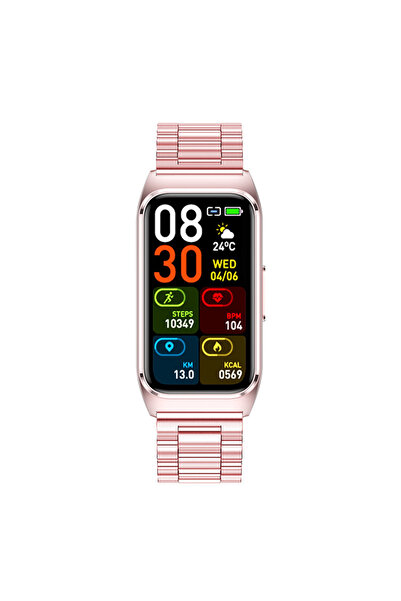 VU-TEK TK75 smartwatch, heart rate, blood pressure, SpO2, blood sugar, multi-...