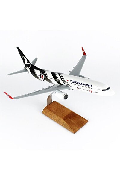 eternal collectibles THY006 1/100 Ölçek, THY Beşiktaş Logolu B737-800 Yolcu U...