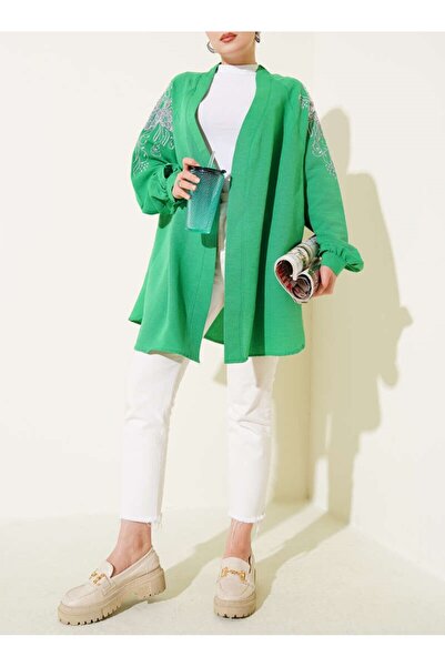 Burcia Embroidered Sequin Kimono