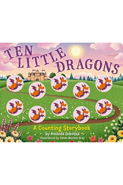 Book Boss عشرة تنانين صغيرة: كتاب قصص سحري لتعليم العد