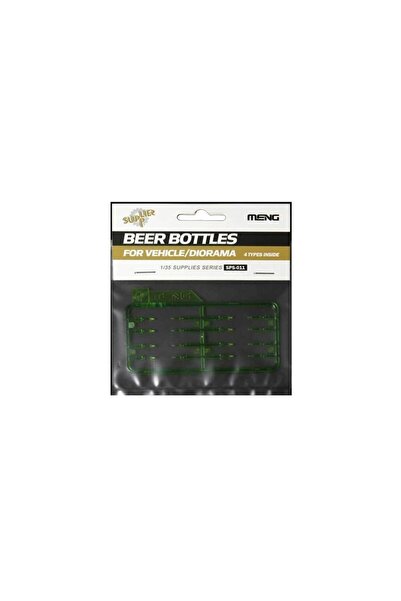 Genel Markalar Meng SPS-011 1/35 Ölçek, Bira Şişeleri, 4 Adet Plastik Model Kiti