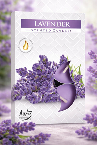 aura candles umanari parfumate cu Lavanda – Aroma naturala relaxanta pentru s...