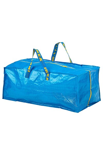 IKEA Sacoșă de cumpărături FRAKTA, albastră, 73 x 35 x 30 cm