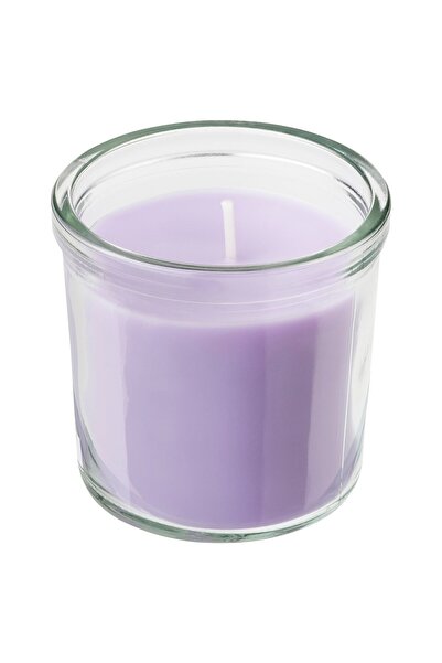 IKEA Lumânare parfumată JÄMNMOD în sticlă