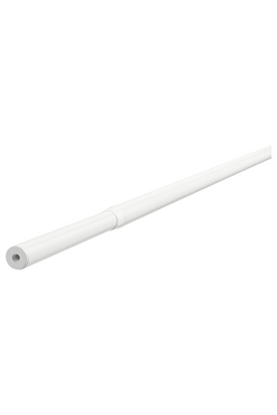 IKEA RÄCKA Tijă de perdea, albă, 70-120 cm