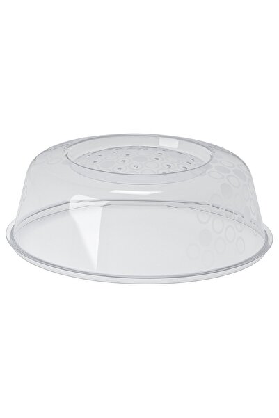 IKEA Capac pentru cuptor cu microunde PRICKIG, gri, 26 cm
