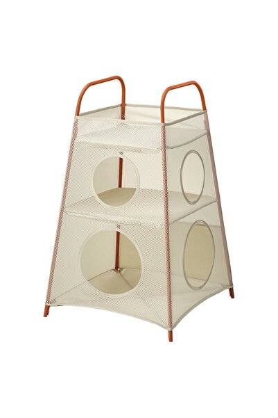 IKEA TIGERFINK Compartment Storage, Beige/Orange