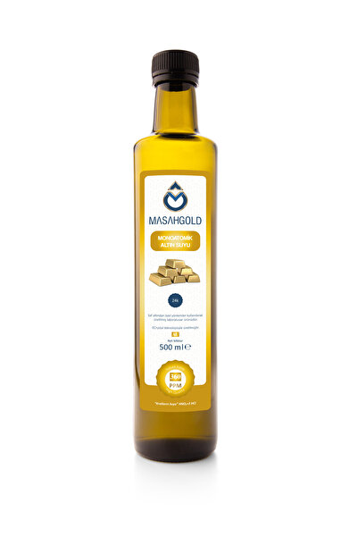 MASAH GOLD Altın Suyu 500 ml 360 Ppm