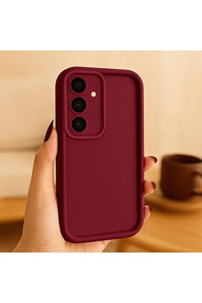 Kipgsm Samsung Galaxy A55 Silikon Kılıf Kamera Korumalı Yumuşak Dokulu Darbe ...