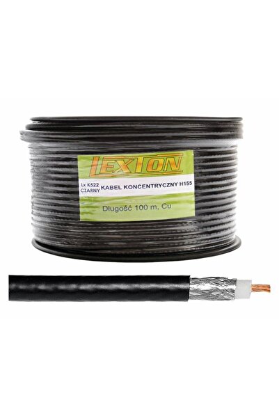 ALIEN Cablu coaxial H155 100m negru