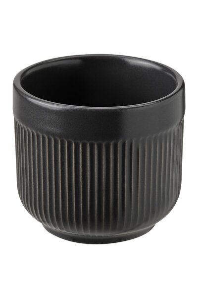 IKEA GRADVIS Pot, indoor/outdoor black, 6 cm