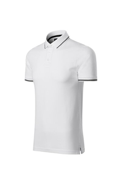 Malfini Men's polo shirt, Perfection plain 251, White 2XL
