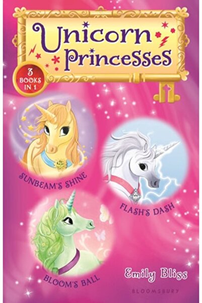 Book Boss كتب أميرات وحيد القرن المجلدة 1-3: تألق شعاع الشمس، اندفاعة فلاش، و...