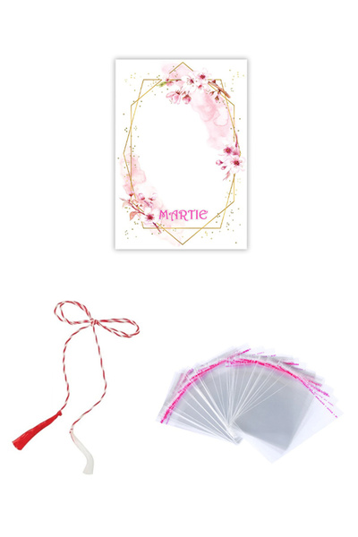 OEM Set 1 March 50 pcs - card, pin, string