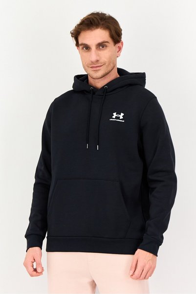 Under Armour Men Loose Fit Long Sleeve Outdoor Hoodies, Black