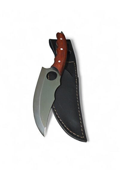 MERTCAN KNİFE Profesyonel Mutfak ve Piknik El Gereci - Deri Kılıflı Paslanmaz...