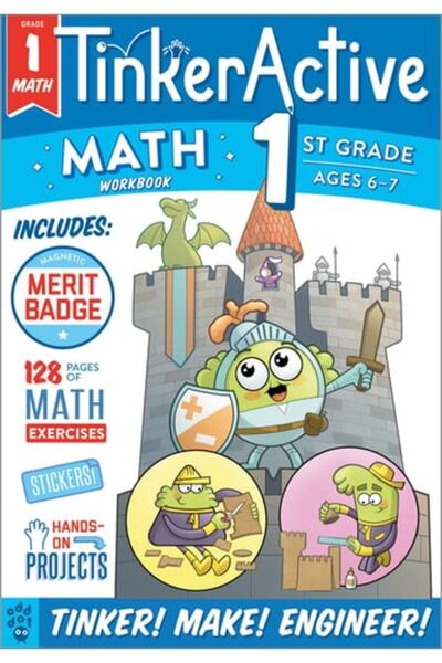 Book Boss كتب تمارين Tinkeractive: رياضيات الصف الأول