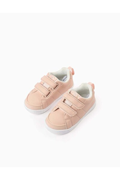 Ziddy حذاء رياضي للبنات الصغيرات "حذائي الرياضي الأول 96"، وردي