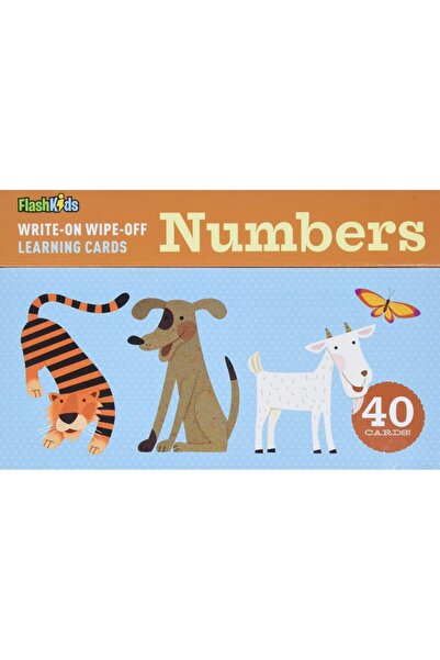 Book Boss Write-On Wipe-Off Learning Cards: Numbers