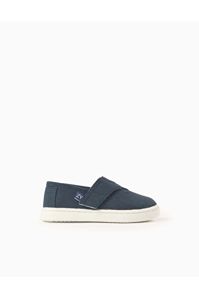 Ziddy حذاء بشريط لاصق، أزرق داكن، 24