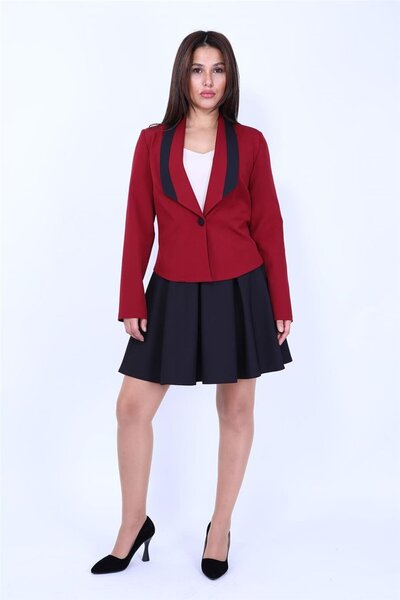 ÖNDER ÖZSOY بدلة نسائية كلاسيكية حديثة موديل بقطع قماش مخيطة معاً مكونة من جا...