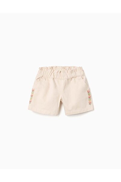 Ziddy SHORTS TWILL, BEIGE, SMS