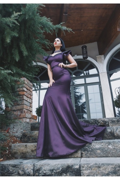 fara marca Rochie- Midnight Amethyst