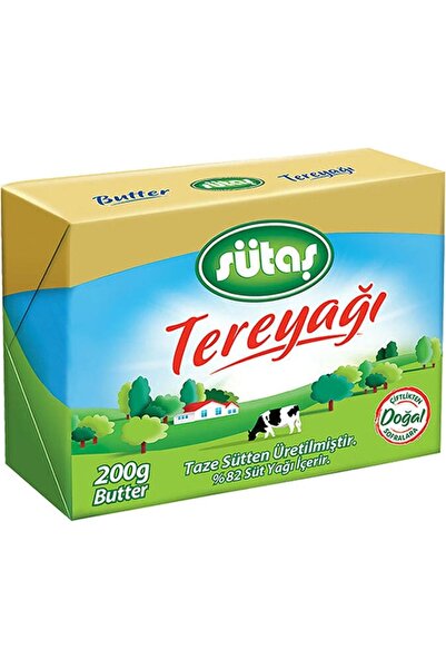Kebir Sütaş Tereyağı 200 g x4 Paket – Sofralarınıza Kremamsı Lezzet