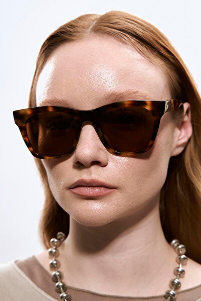 Bilge Karga Rabkin Leopard Brown Sunglasses