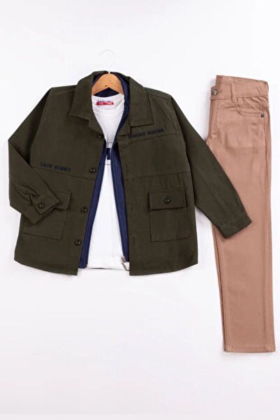 Minigimin Cicileri Miniğimin Cicileri (9-12) Set 4 piese brodat pentru băieți...