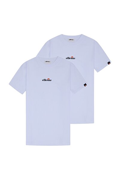 Ellesse Herren T-Shirt 2er Pack - OLLIO 2, Kurzarm, Rundhals, Logo, Baumwolle...