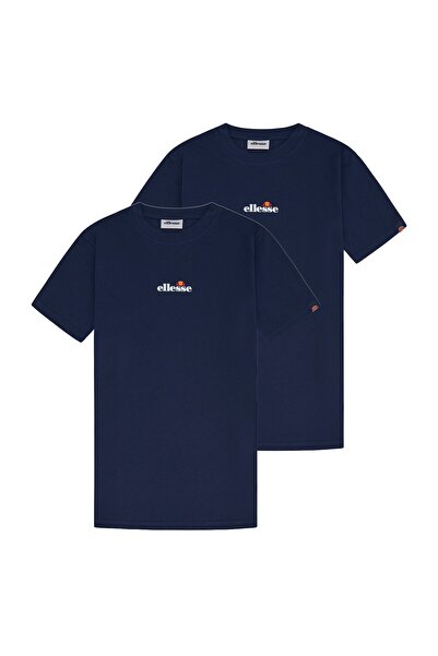 Ellesse Herren T-Shirt 2er Pack - OLLIO 2, Kurzarm, Rundhals, Logo, Baumwolle...