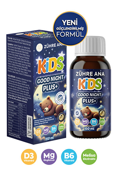 Zühre Ana Good Night Plus Uyku Şurubu Valerian, Melisa Ve Papatya İçeren Vita...
