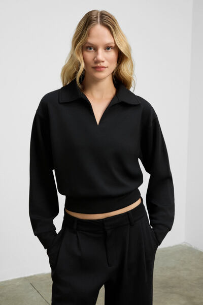 GRIMELANGE REGNO Γυναικείο πουκάμισο με γιακά, μανίκια και μανσέτες στο τελεί...