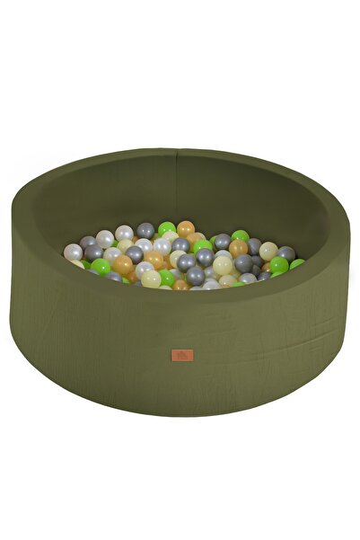 Moni Piscina uscata din spuma pentru bebelusi si copii, cu 200 bile incluse B...