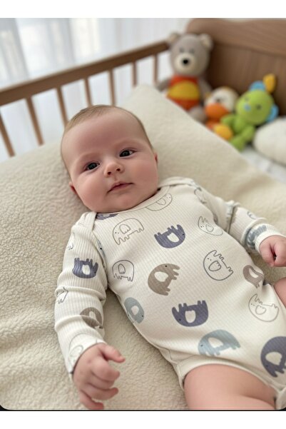 Nayinom BEBEK ZIBINI FİL DESENLİ ÇITÇITLI YUMUŞAK KUMAŞ