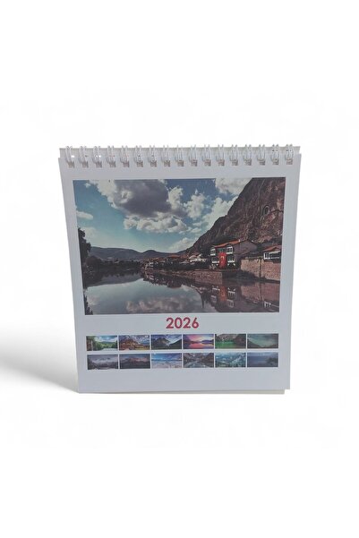 GENC DIJITAL BASKI 2026-Kare Masa Takvimi TÜRKİYEDEN MANZARALAR