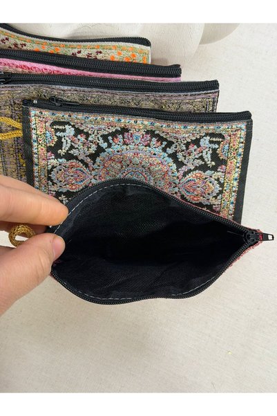 E Elmas 5 bucăți Portofel etnic cu model pentru cadou, Mevlüt, circumcizie, Umrah, Hajj, cadou
