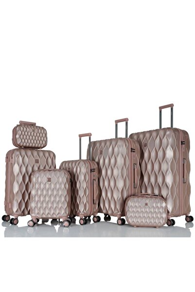 Assoda Luxury 7-piece durable travel bag set with 360-degree rotating wheels