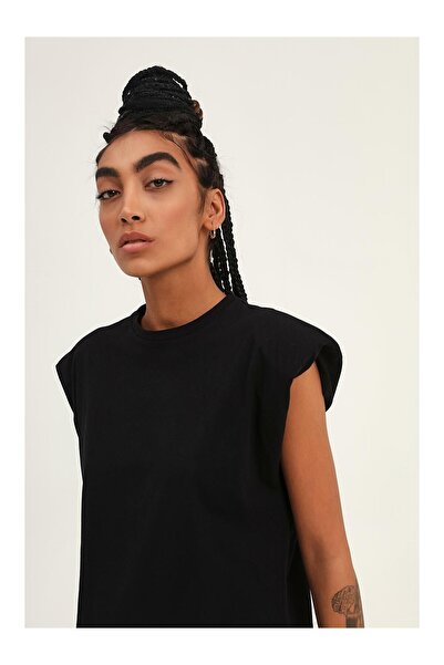 Quzu Дамска тениска 18802 Черна