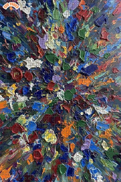 Teona Ahşap لغز خشبي مؤطر ذو طبقتين بمظهر ألوان زيتية نابضة بالحياة 500 قطعة ...