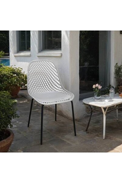 SADANHOME Single Fiber Chair Grey