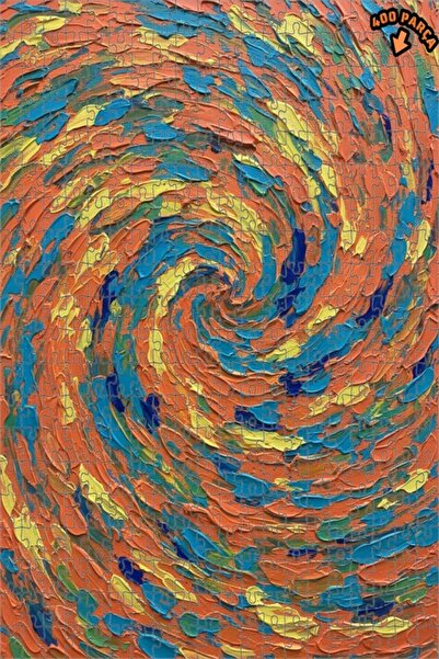 Teona Ahşap لغز خشبي بتصميم ديناميكي حلزوني بمظهر الزيت، لغز خشبي بإطار مزدوج...