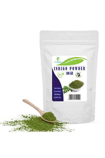 ETC Cosmetic`s Henna Indigo Powder - Pudră de indigo – Vopsea de păr pe bază ...