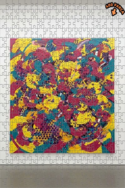 Teona Ahşap لغز خشبي بإطار مزدوج الطبقات 400 قطعة 35×35